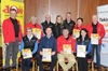 Caption 2 - Members of the Donegal Diabetes Parents Support Group who will be one of recipient charities from this year's North West 10k at Monday night's launch in the Mount Errigal Hotel with Special Guest Eoghain McGinley, 10k Chairperson Neil Martin, Mayor of the Letterkenny Municipal District John O'Donnell and committee members